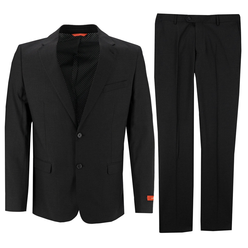 Traje Zanetti 2 Botones Luca/pzet Liso Para Caballeros by Zanetti