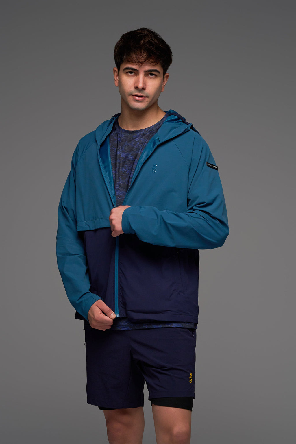 Jacket 2s Style & Sport Mangas Largas con Capucha para Caballeros