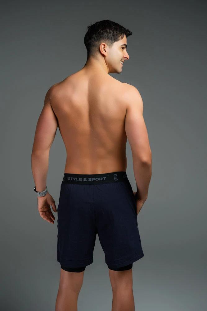 Pantalón Corto 2s Style & Sport Deportivo Para Caballeros by 2s Style & Sport