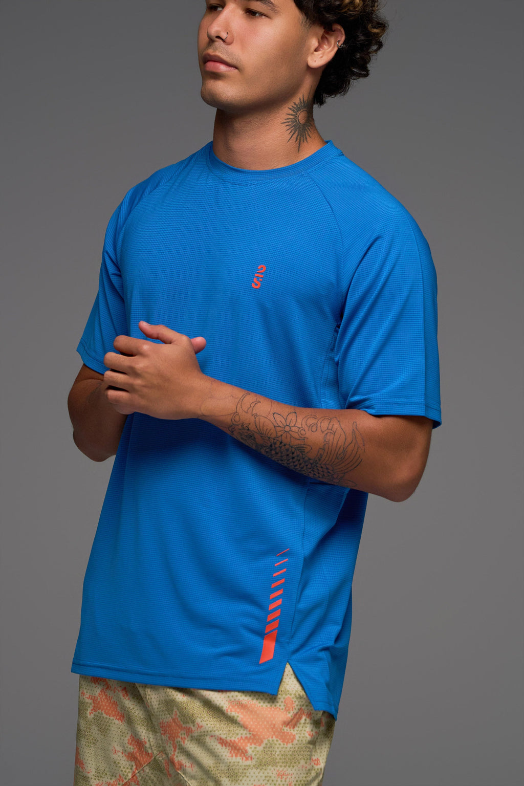 Camiseta 2s Style & Sport Mangas Cortas Rayas Deportiva para Caballeros