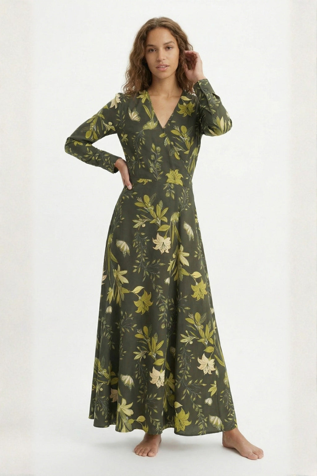 Vestido Senda Achira Verde - moda mujer Colombia OchoCinco