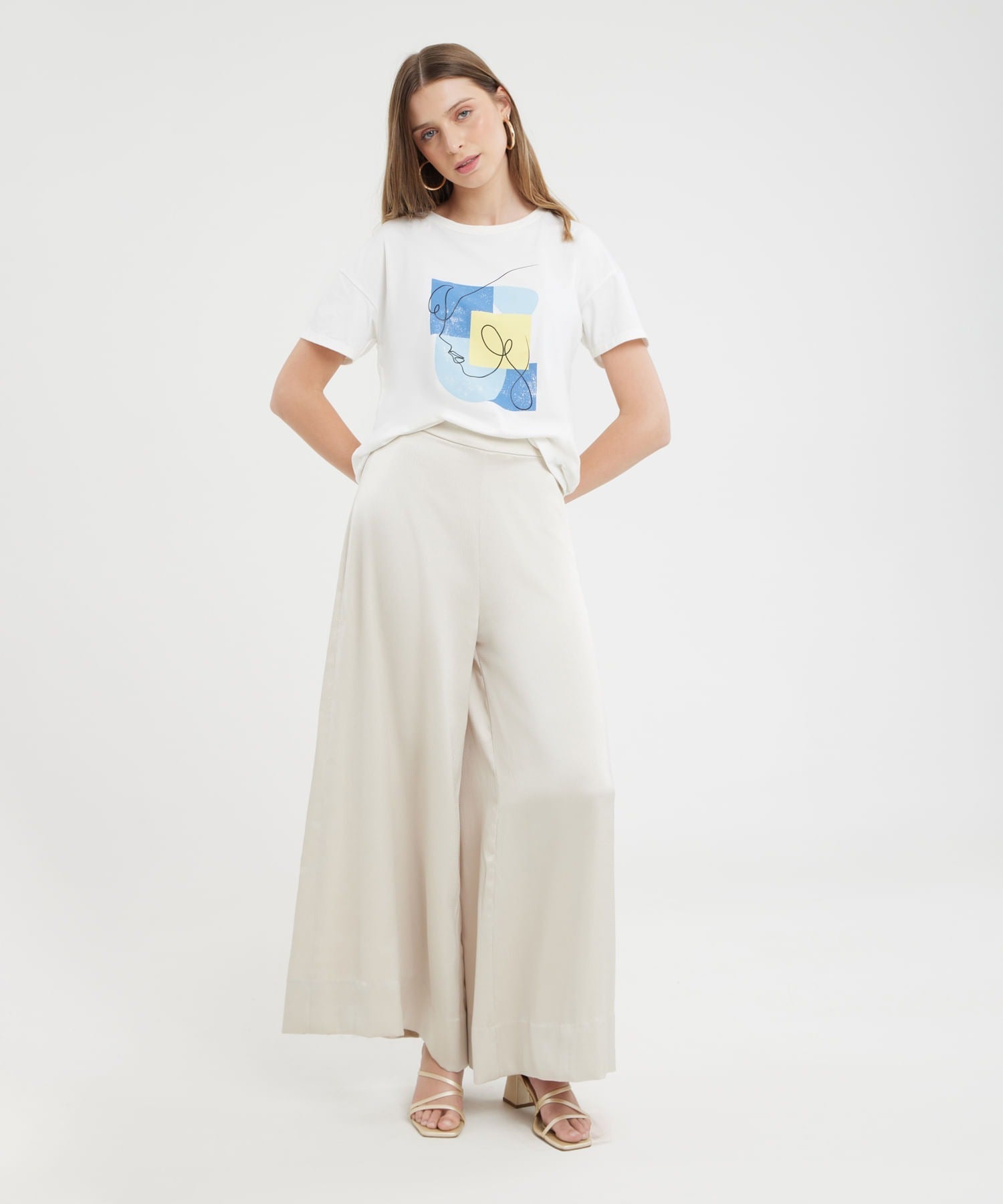 Camiseta Pat Primo Mangas Cortas Estampada para Damas 30093343