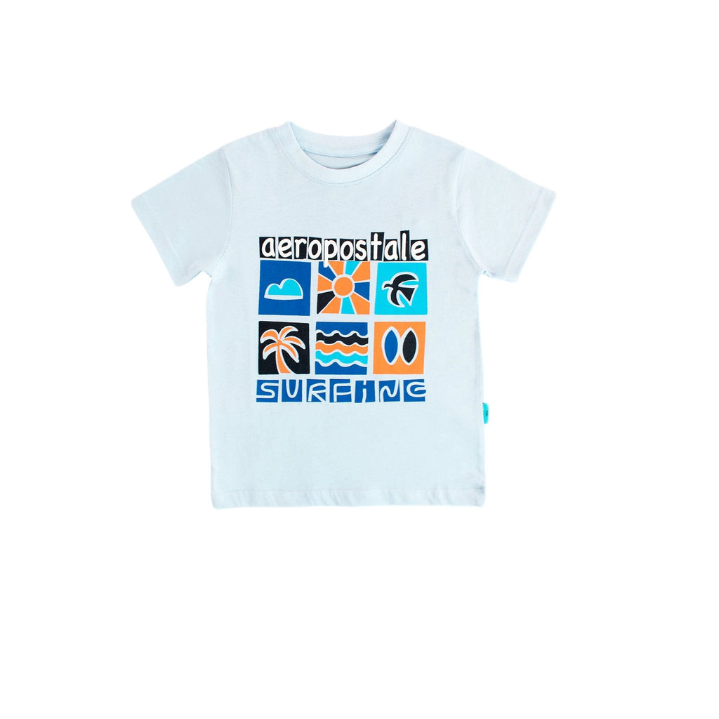 Camiseta Aeropostale Mangas Cortas Estampada Para Niños by Aeropostale