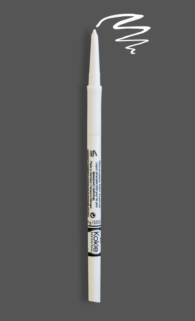 Kokie Retractable Eyeliner Pencil Pure White 505