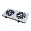 ESTUFA ELECTRICA 2 HORNILLAS ACERO INOX ELECTRICZONE