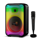 Bocina Bluetooth Portatil LED FUNKY 8” EV 3003