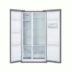 Nevera Side by Side Oster M/OS-SBSS2002EVADI 20 cu.ft. con Dispensador de Agua y Hielo Acero