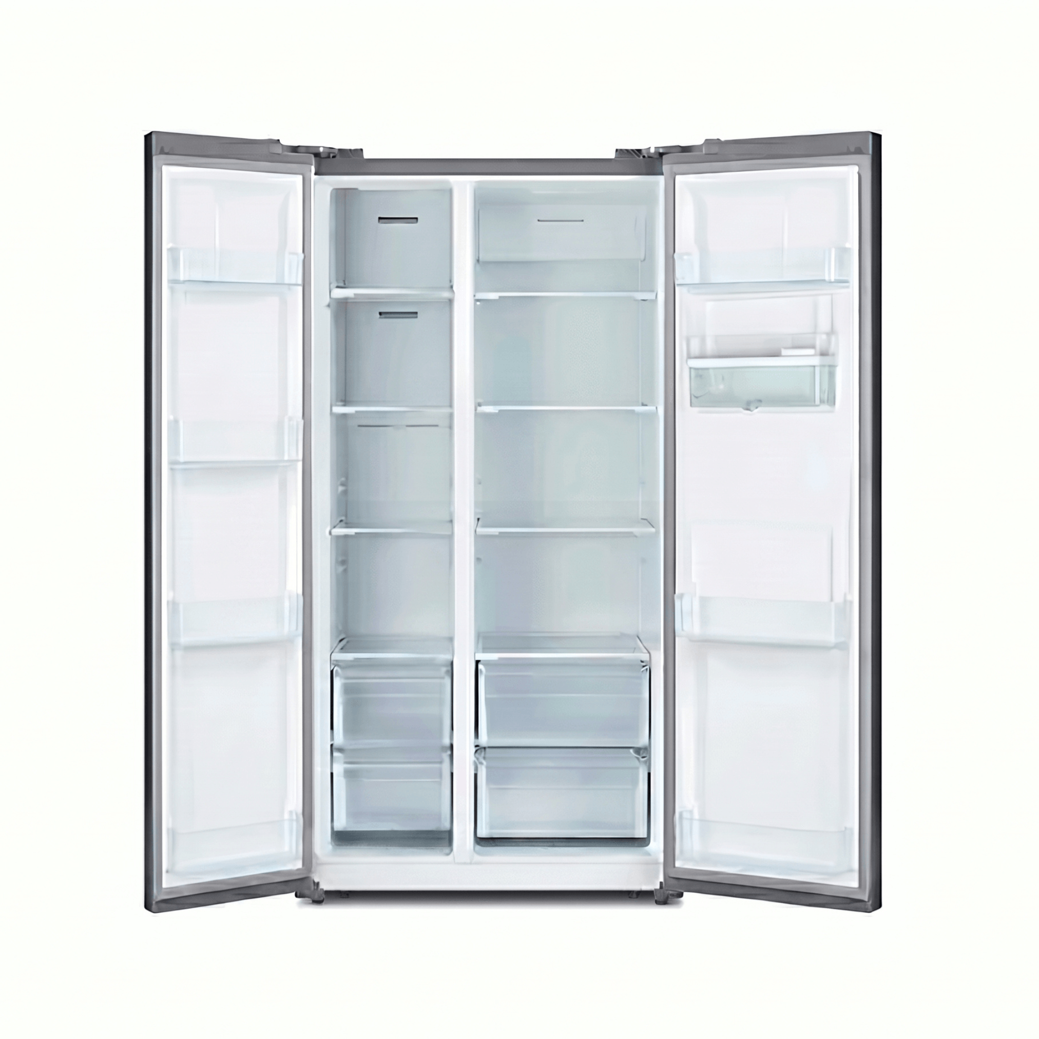Nevera Side by Side Oster M/OS-SBSS2002EVADI 20 cu.ft. con Dispensador de Agua y Hielo Acero