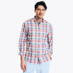 Camisa Nautica Mangas Largas Cuadros Para Caballeros by Nautica