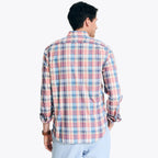 Camisa Nautica Mangas Largas Cuadros Para Caballeros by Nautica
