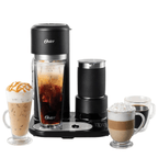 Cafetera Latte 4 en 1BVSTDC02B , con espumador, para Café Helado, Granizado o Caliente, Negro