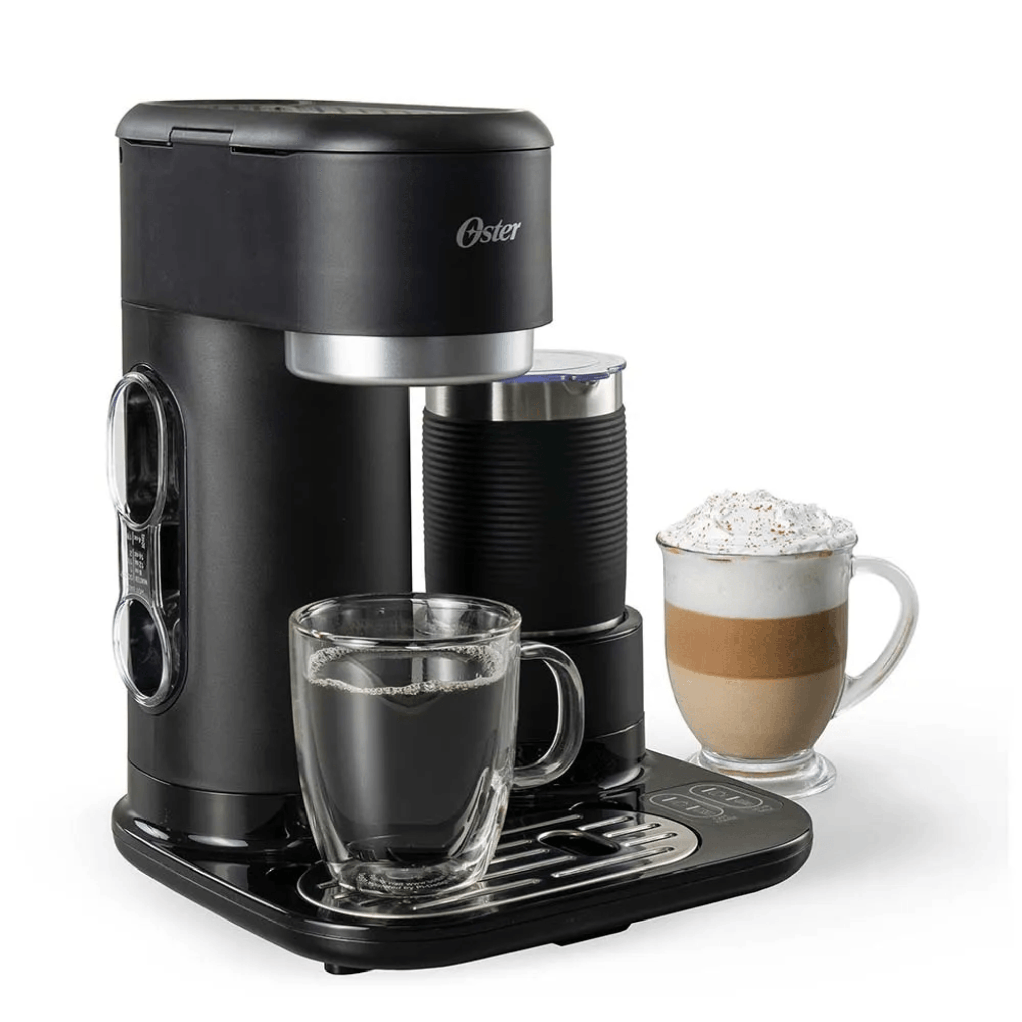 Cafetera Latte 4 en 1BVSTDC02B , con espumador, para Café Helado, Granizado o Caliente, Negro