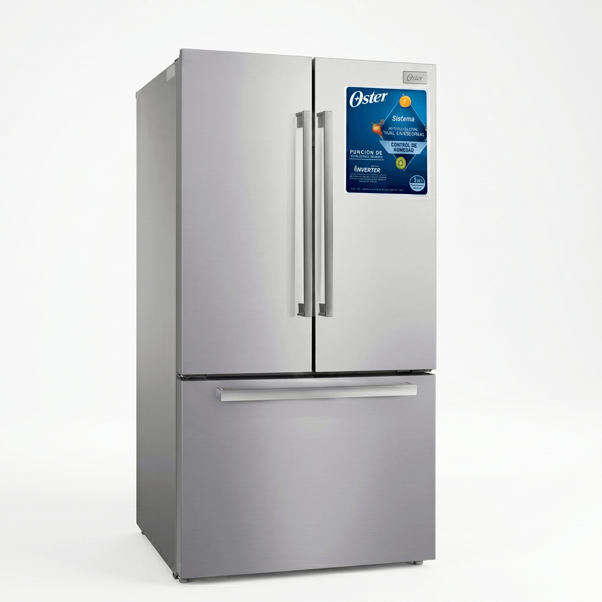 Refrigeradora French Door Oster M/OS-FDNFS2001VI 20 cu.ft. No Frost Inverter