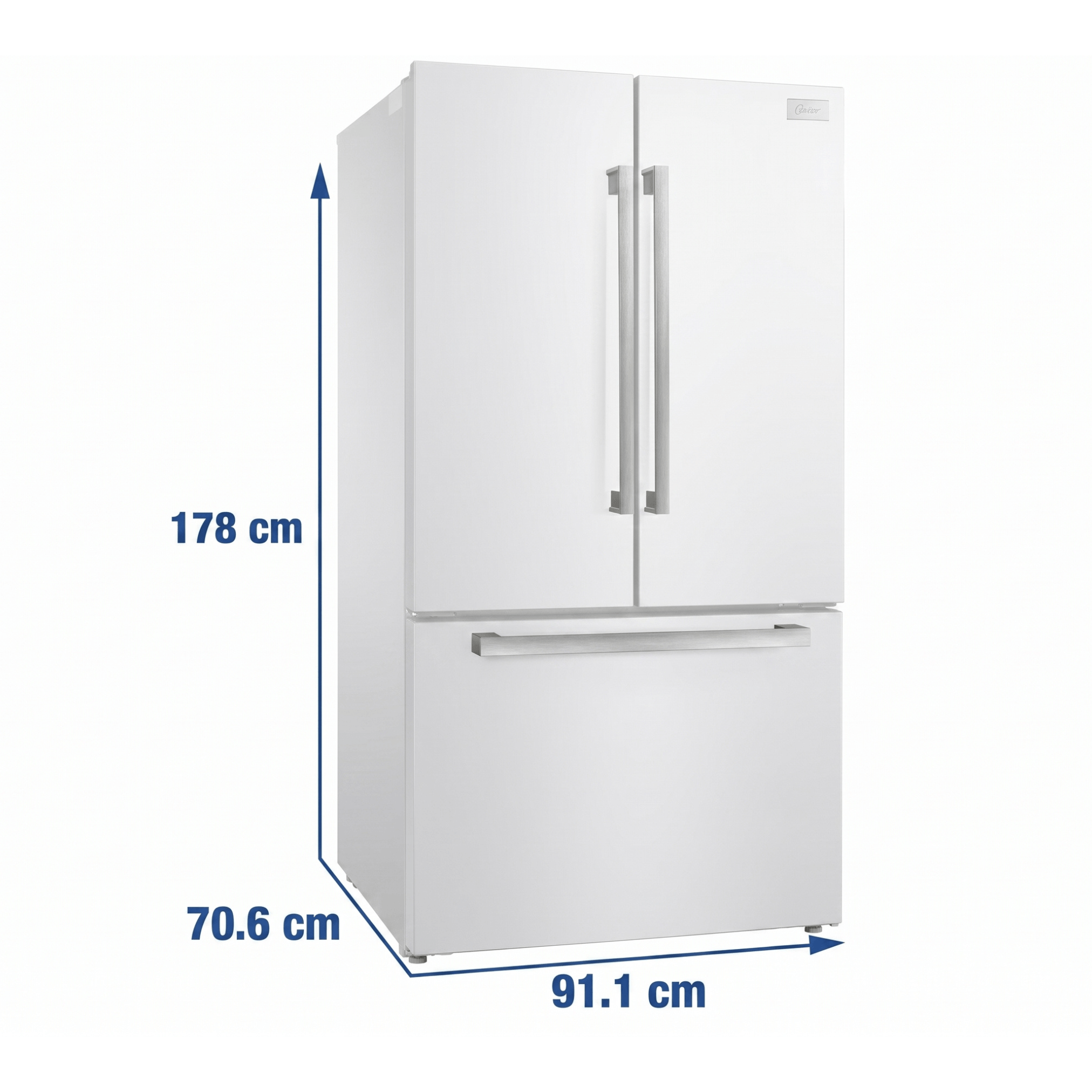 Refrigeradora French Door Oster M/OS-FDNFS2001VI 20 cu.ft. No Frost Inverter