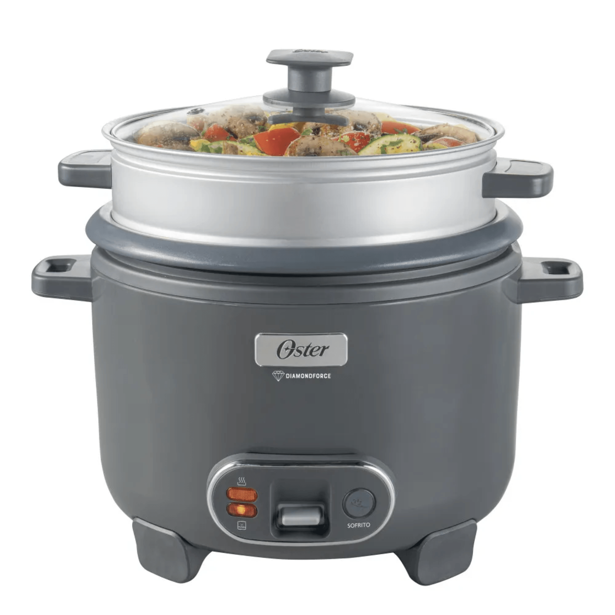 Olla Arrocera Oster M/CKSTRC12DFSKE 12 Tazas con Vaporera Externa