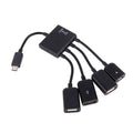 Cable OTG 4 puertos