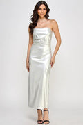 Vestido Milk & Honey Liso Largo Para Damas by Milk & Honny