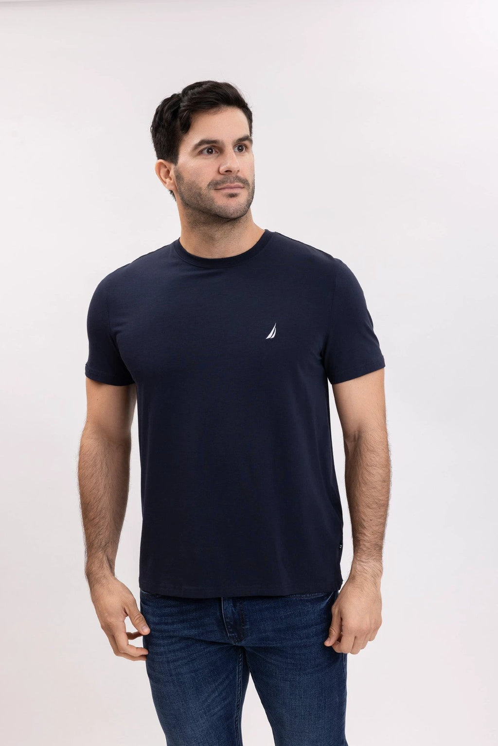 Camiseta Nautica Mangas Cortas Lisa Para Caballeros by Nautica