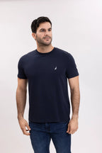 Camiseta Nautica Mangas Cortas Lisa Para Caballeros by Nautica