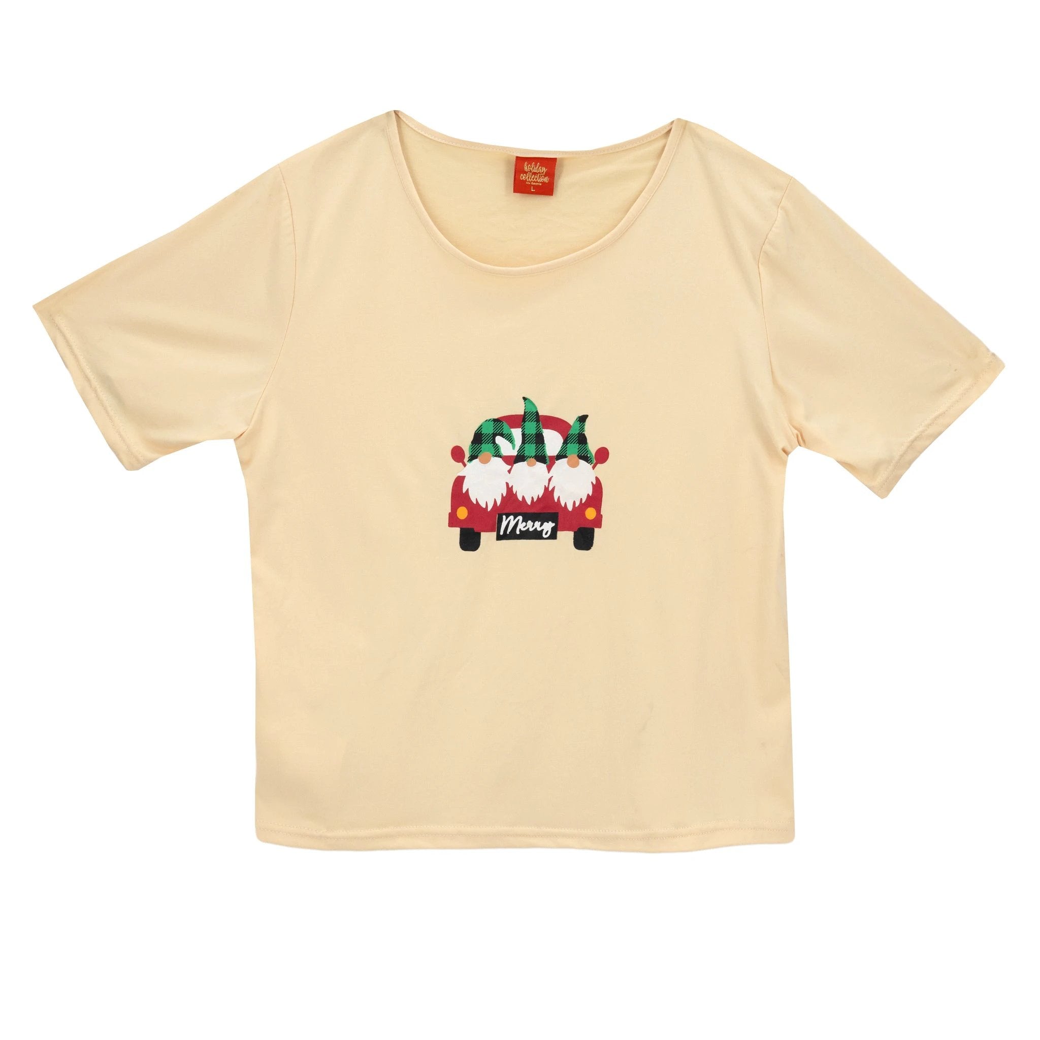 Camiseta Pijama Holiday Collection 1 Pieza P/ Damas by Holiday