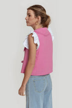 Blusa Massima Grazia Lisa Encaje Para Damas by Massima Grazia