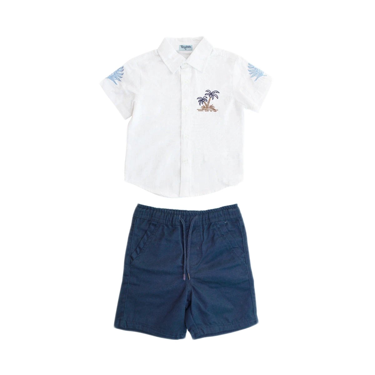 Conjunto Tiny Tots Mangas Cortas Estampado 2 Piezas Para Niños by Tiny Tots