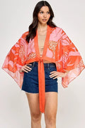 Kimono Milk & Honey Mangas Largas Estampado Para Damas by Milk & Honny