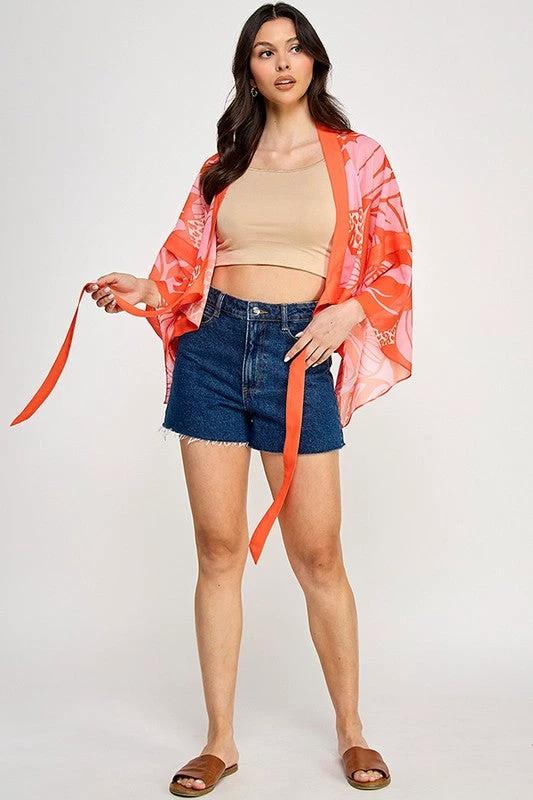 Kimono Milk & Honey Mangas Largas Estampado Para Damas by Milk & Honny