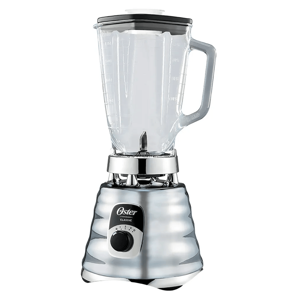 Licuadora Oster M/BLST4655 Clásica de 3 Velocidades con Vaso de Vidrio Cromo
