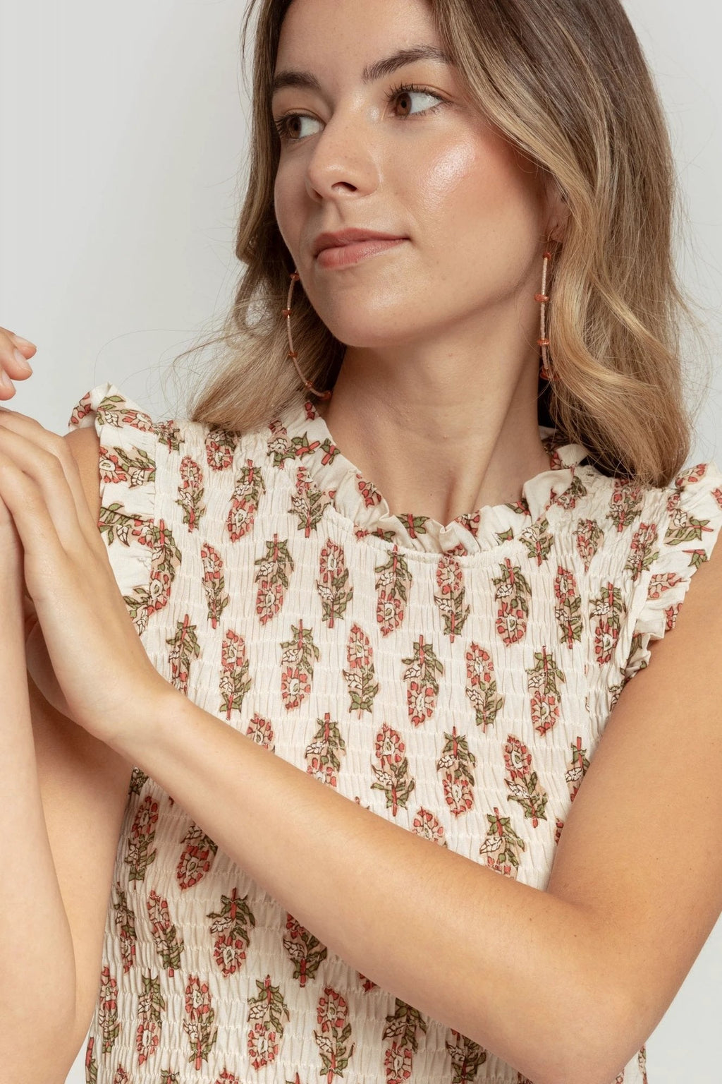 Vestido Massima Grazia Mangas Cortas Estampado Largo P/ Damas by Massima Grazia