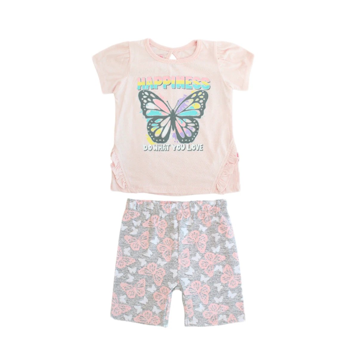 Conjunto Tiny Tots Mangas Cortas Estampado 2 Piezas Para Niñas by Tiny Tots