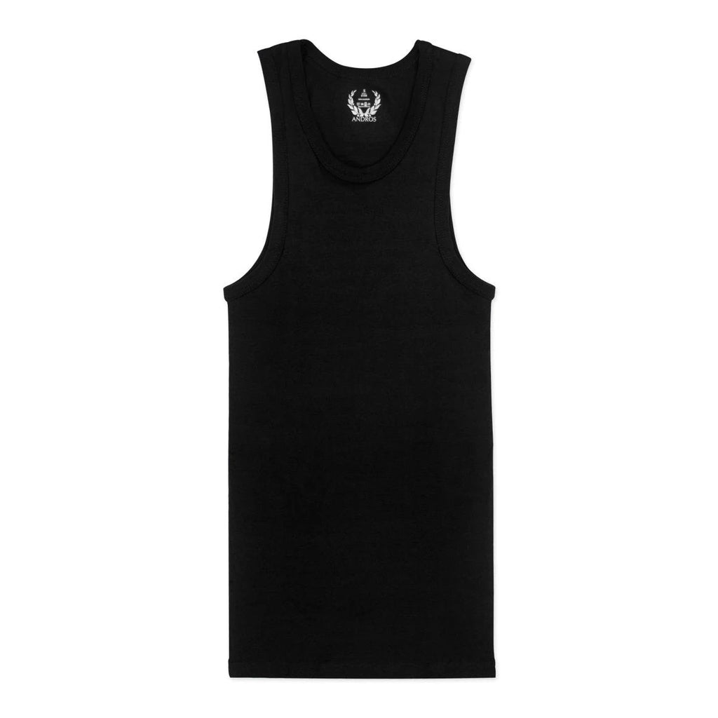 Andros Ropa Interior para Caballeros Camisilla 5108-BLACK by Andros