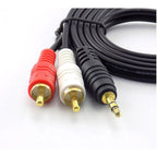 Cable Adaptador Estéreo Mini Jack 3.5 mm a 2 RCA