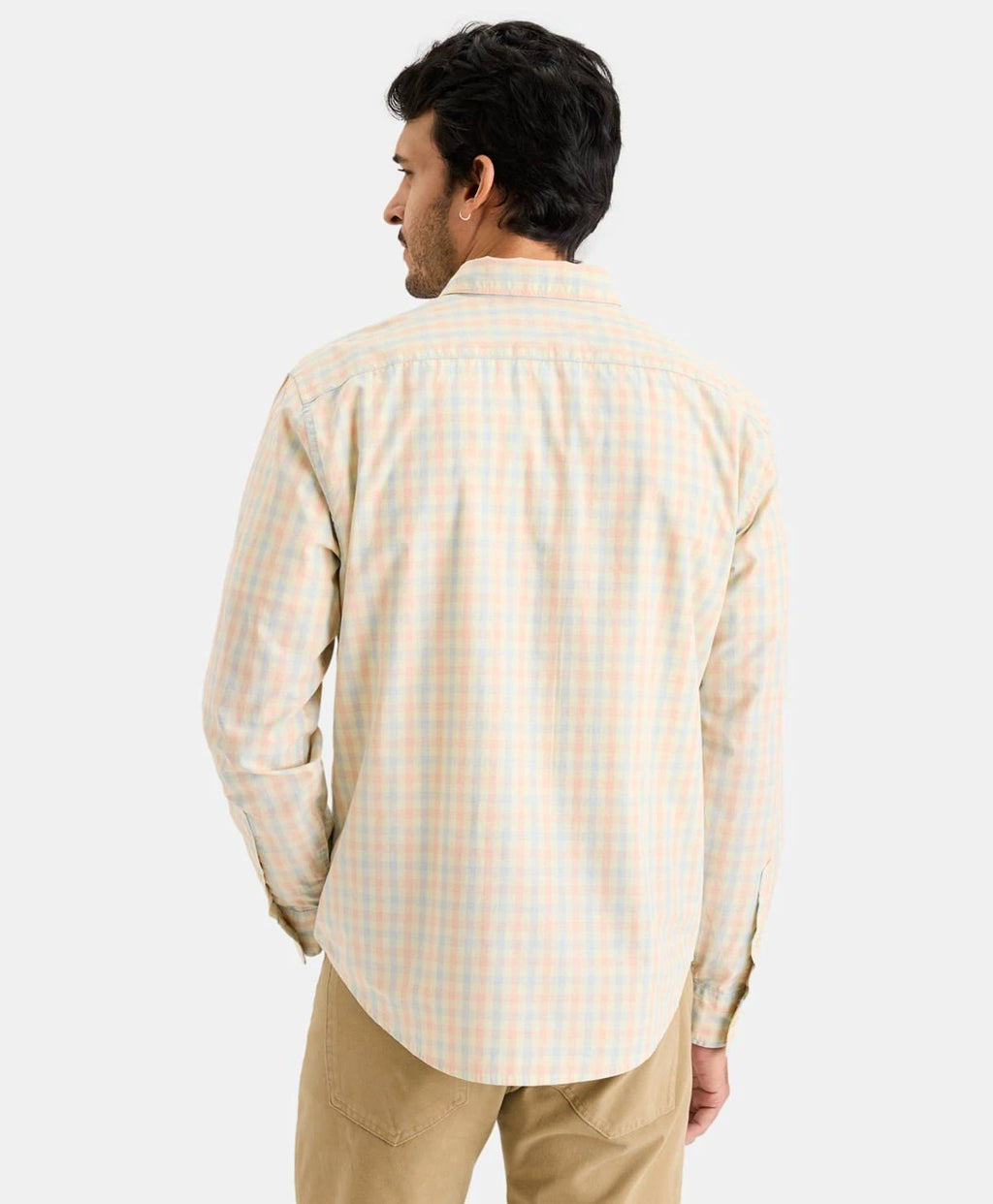 Camisa Dockers Mangas Largas Cuadros Para Caballeros by Dockers