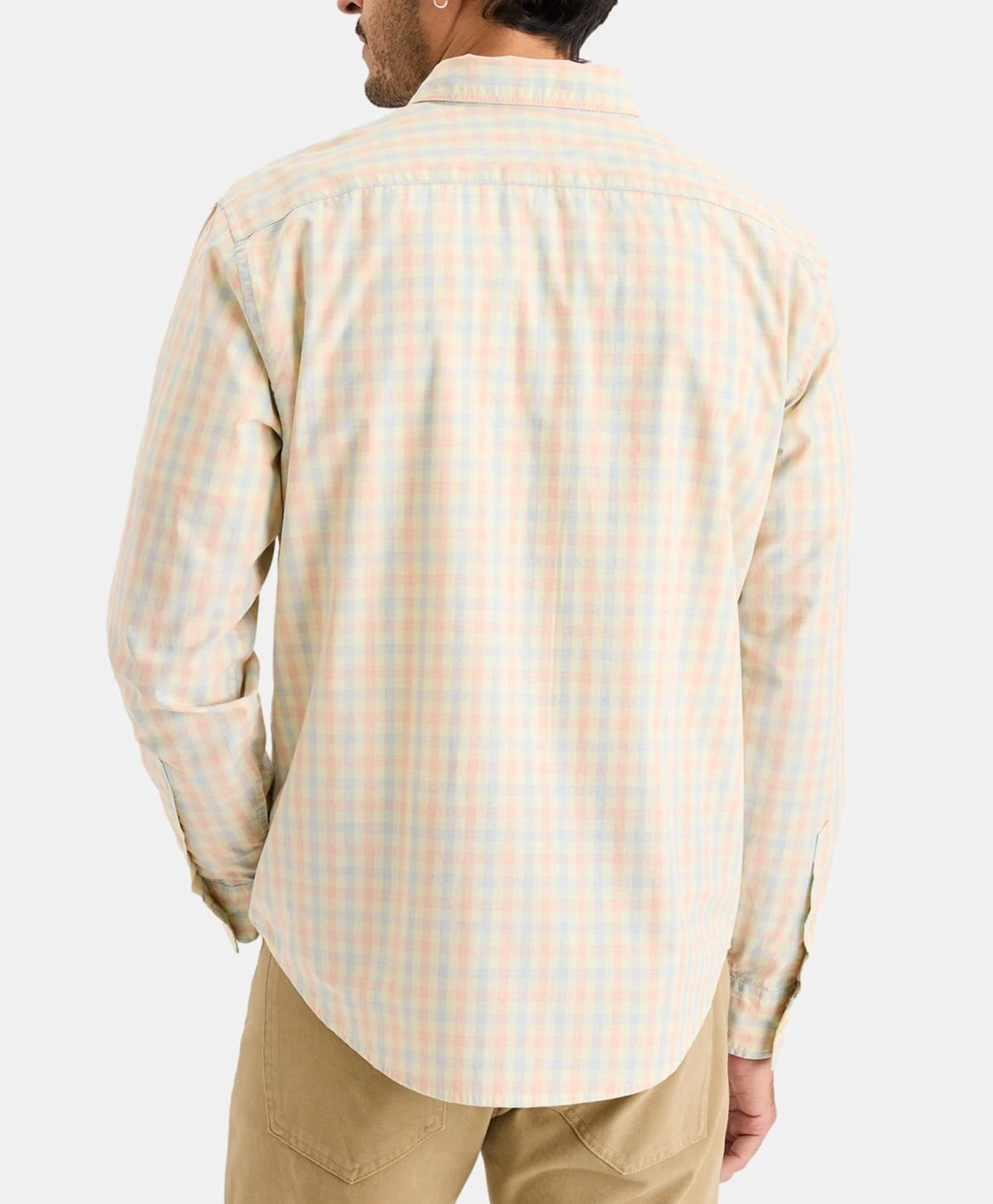 Camisa Dockers Mangas Largas Cuadros Para Caballeros by Dockers