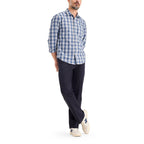 Camisa Dockers Mangas Largas Cuadros Para Caballeros by Dockers