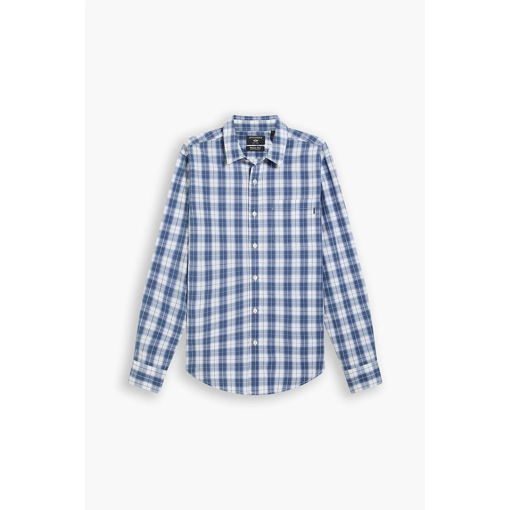 Camisa Dockers Mangas Largas Cuadros Para Caballeros by Dockers