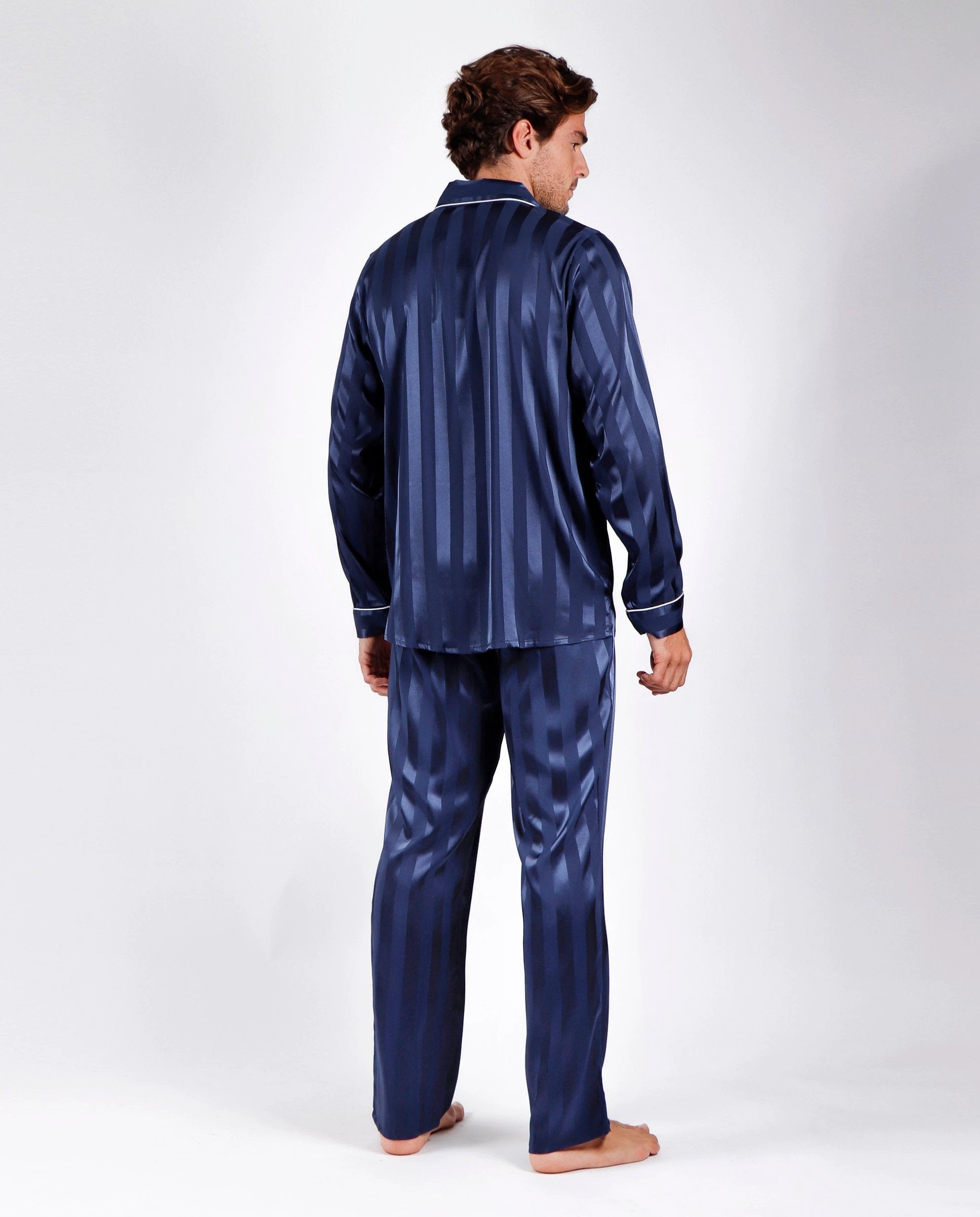 Pijama Admas 2 Piezas Mangas Largas Rayas P/ Caballeros by Admas