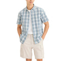 Camisa Dockers Mangas Cortas Cuadros Para Caballeros by Dockers