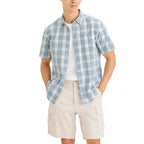 Camisa Dockers Mangas Cortas Cuadros Para Caballeros by Dockers