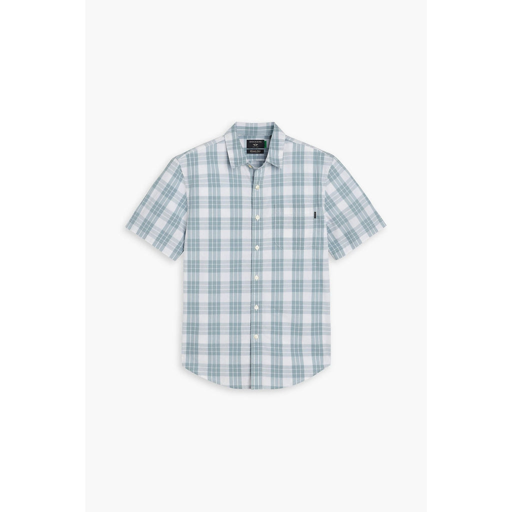 Camisa Dockers Mangas Cortas Cuadros Para Caballeros by Dockers