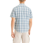 Camisa Dockers Mangas Cortas Cuadros Para Caballeros by Dockers