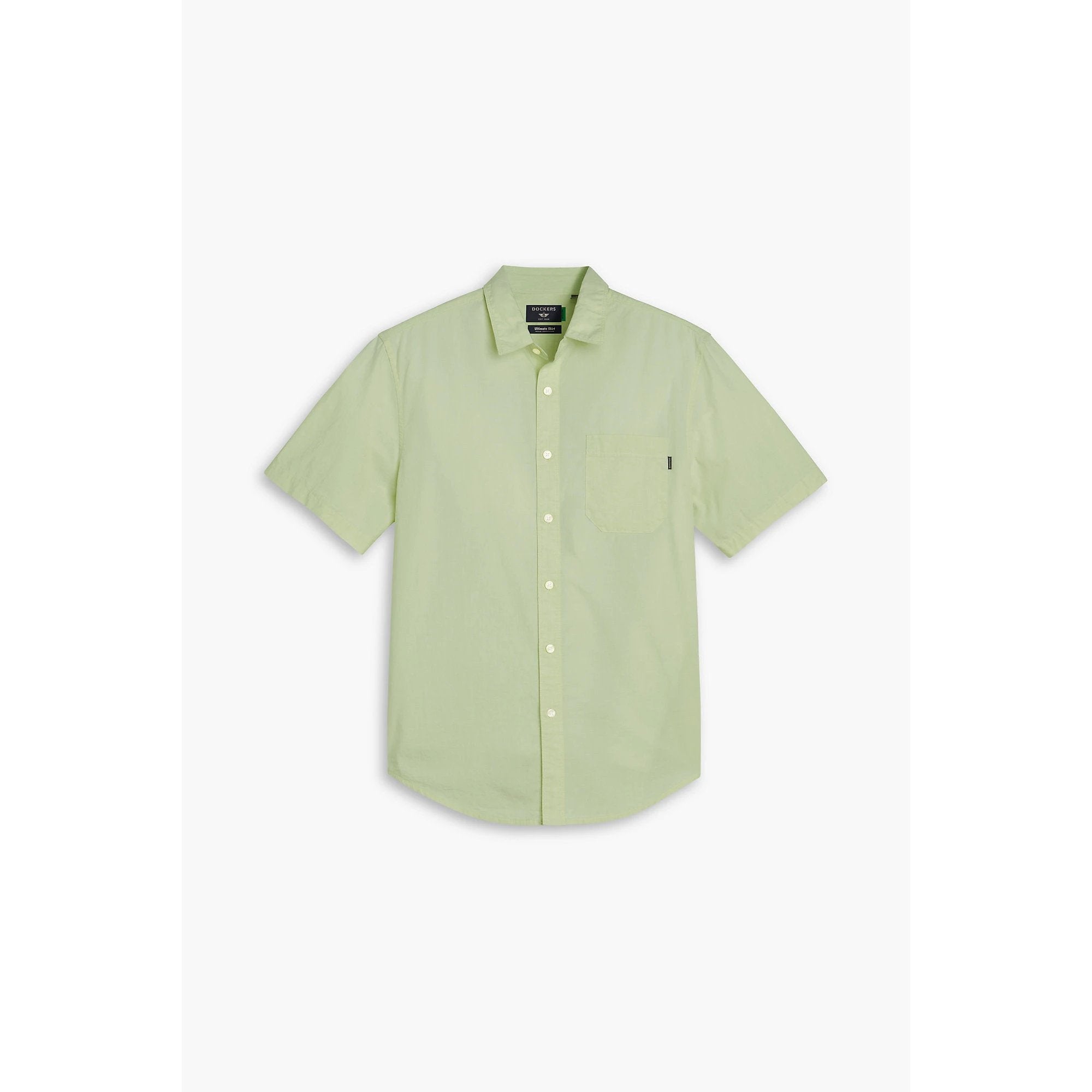 Camisa Dockers Mangas Cortas Lisa Para Caballeros by Dockers