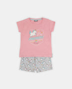 Conjunto Mr Wonderful Mangas Cortas Estampado 2 Piezas P/ Niñas by Mr. Wonderful