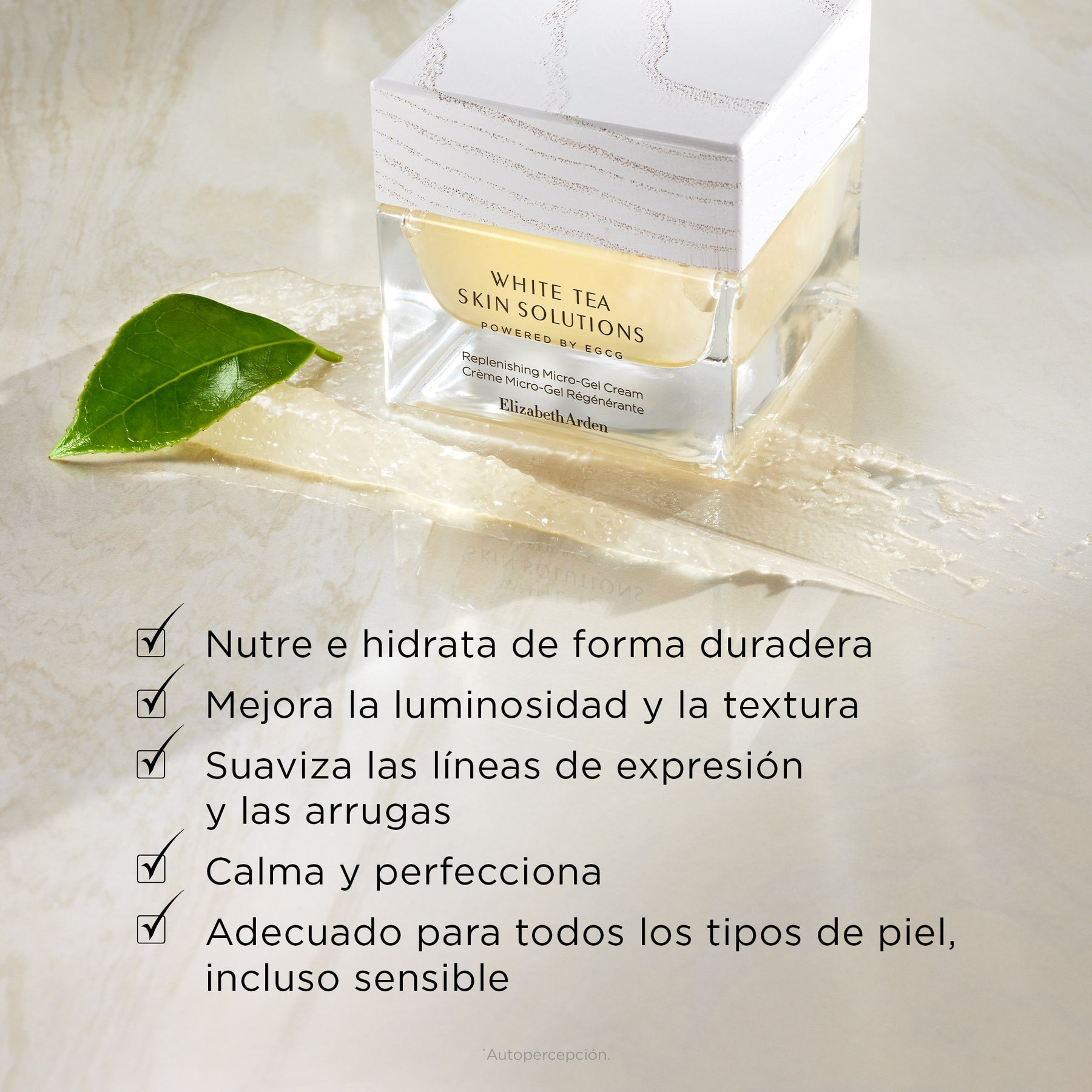 EA White Tea Skin Solutions Replenishing Micro-Gel Cream 50 ml.