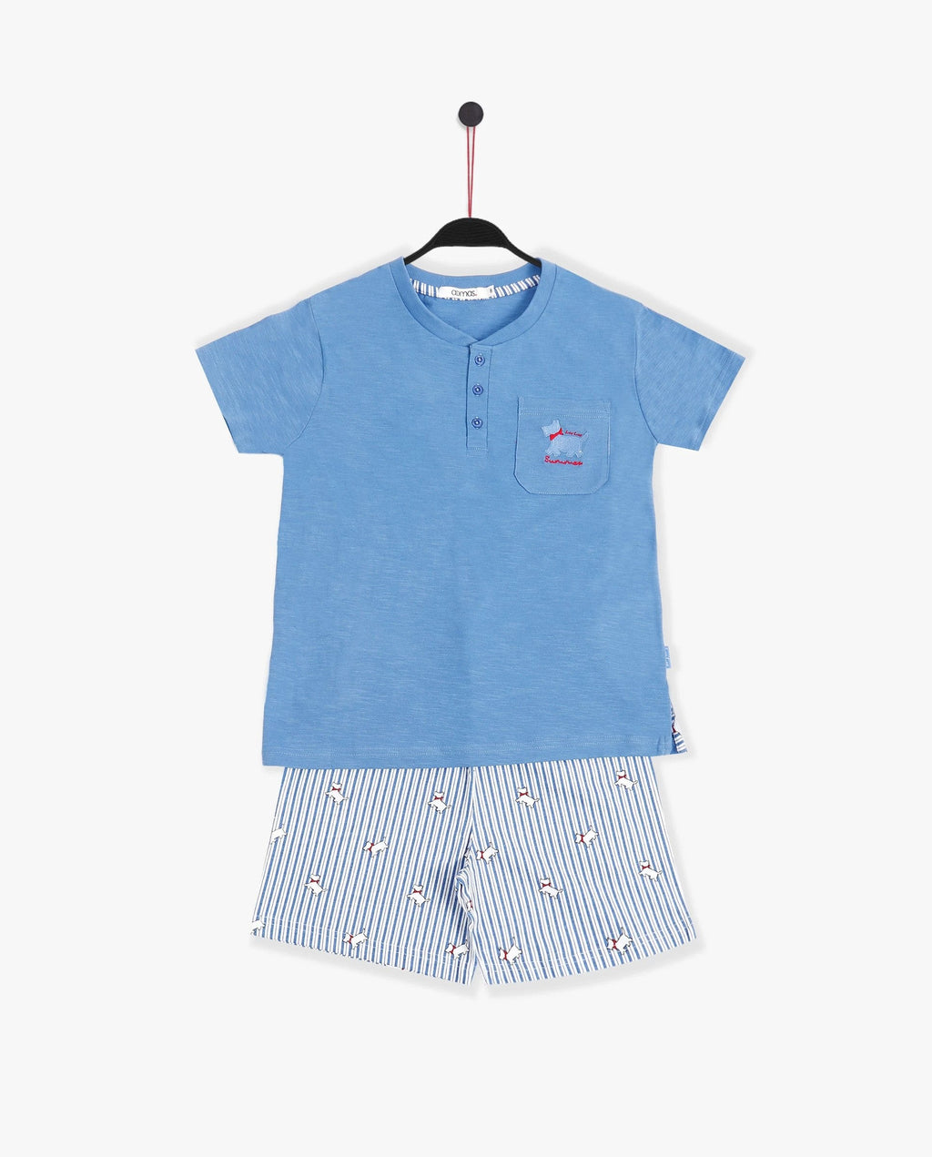 Conjunto Admas 2 Piezas Mangas Cortas Estampado P/ Niños 60875 by Admas