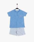 Conjunto Admas 2 Piezas Mangas Cortas Estampado P/ Niños 60875 by Admas
