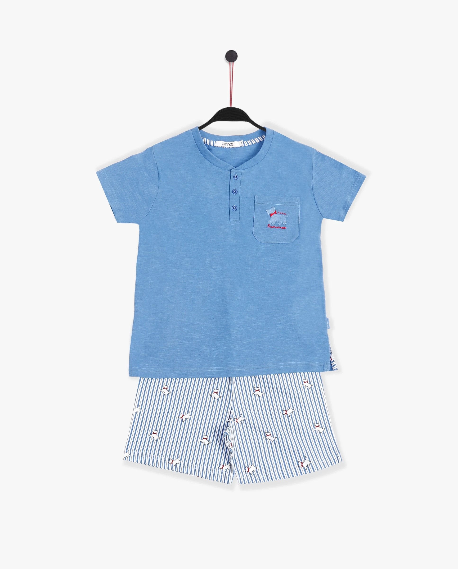 Conjunto Admas 2 Piezas Mangas Cortas Estampado P/ Niños 60875 by Admas