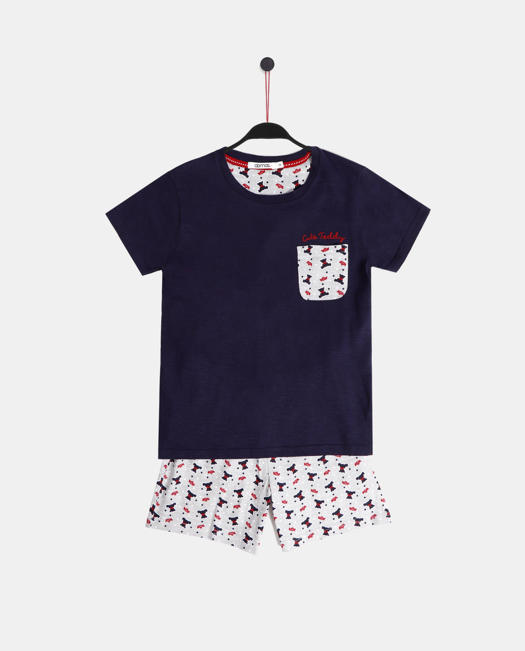 Conjunto Admas 2 Piezas Mangas Cortas Estampado P/ Niños 60877 by Admas