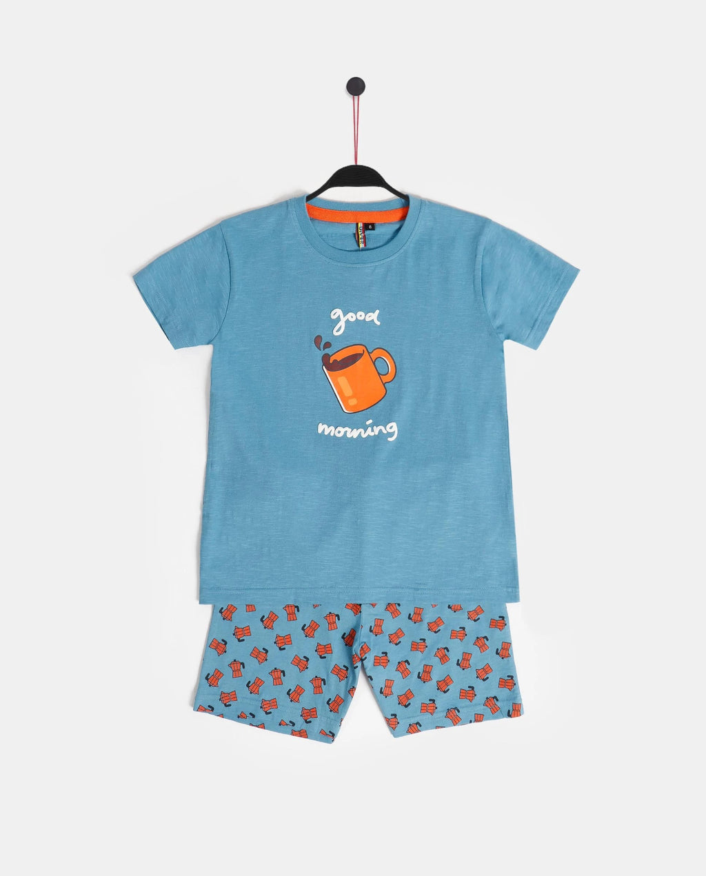 Conjunto Admas 2 Piezas Mangas Cortas Estampado P/ Niños 60881 by Admas